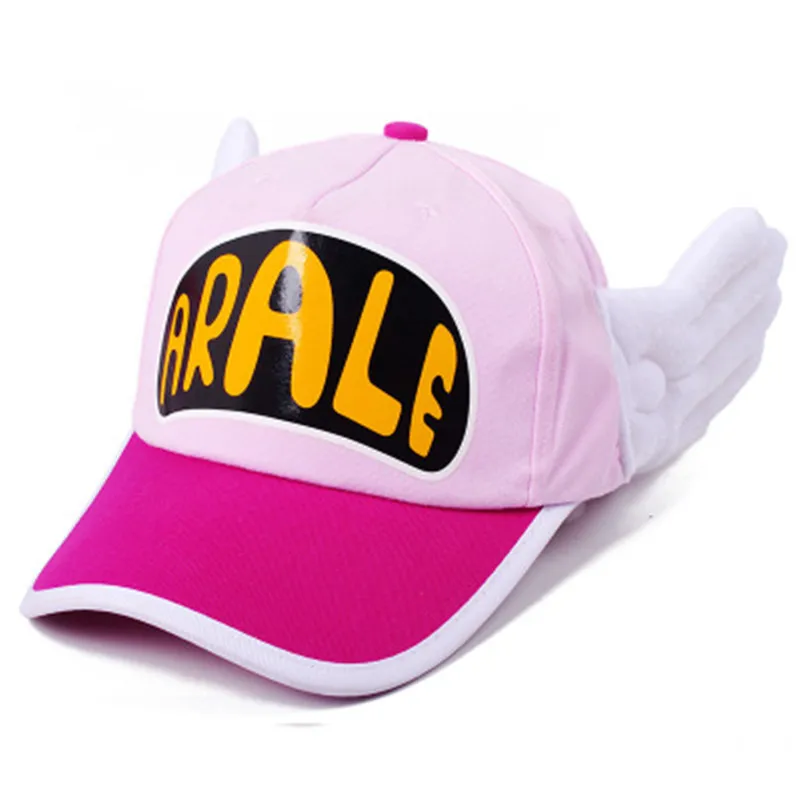 Аниме милая подсветка Dr.Slump Косплей Arale Cap Sweet Angel Wings шляпы Хлопковые бейсболки
