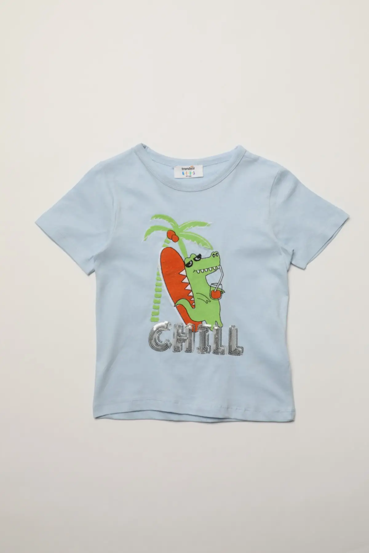 

Sequined Male Child Knitted T-Shirt