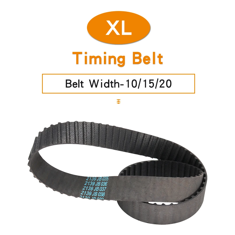 

XL Toothed Belt 216XL/218XL/220XL/222XL/224XL/226XL/228XL/230XL/232XL/234XL/236XL Closed Loop Rubber Belts Width 10/15/20 mm