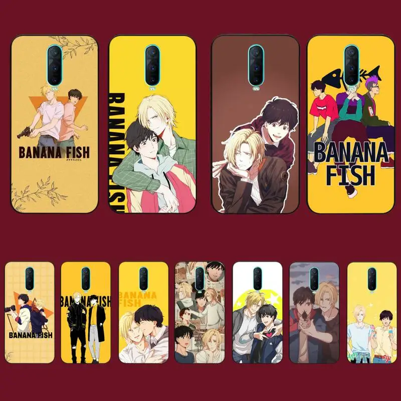 

LVTLV Japan Anime Banana Fish Phone Case for Vivo Y91C Y11 17 19 17 67 81 Oppo A9 2020 Realme c3