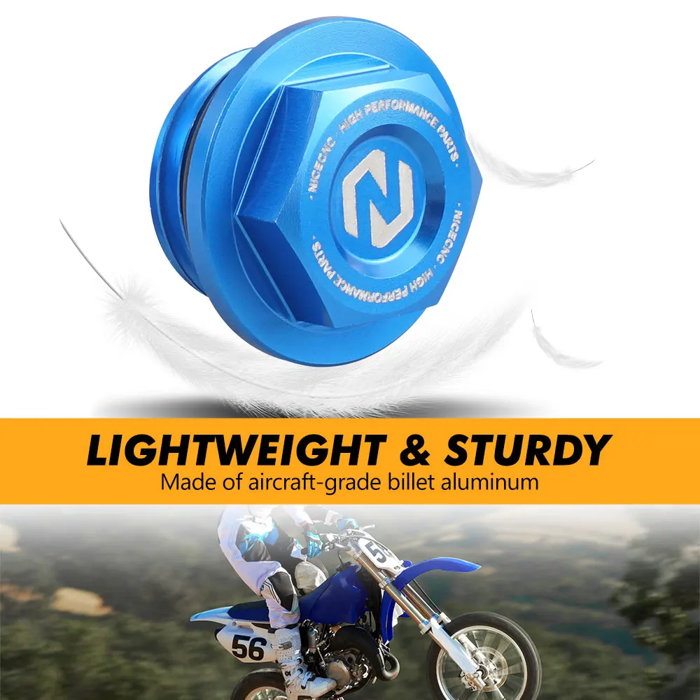 Наполнитель для масла двигателя крышка Заглушки Yamaha YZ 65 80 85 125 250 250F 450F 125X 250FX 450FX