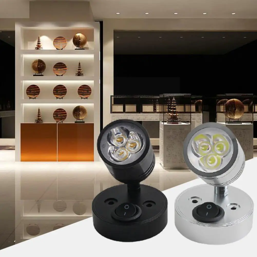 

1pcs Led Reading Light Rv Trailer Boat Wall 12v White Spot Led Warm Bedside Lights Car Lamp Ceiling J8d9