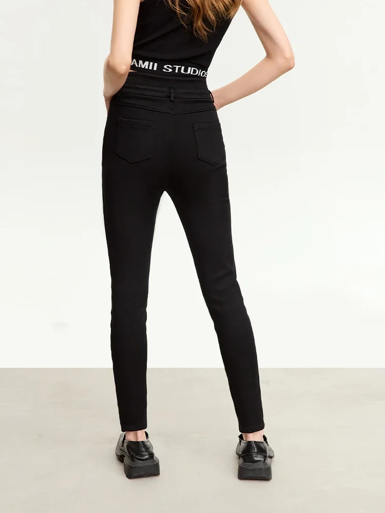 AMII Бархатные легинсы