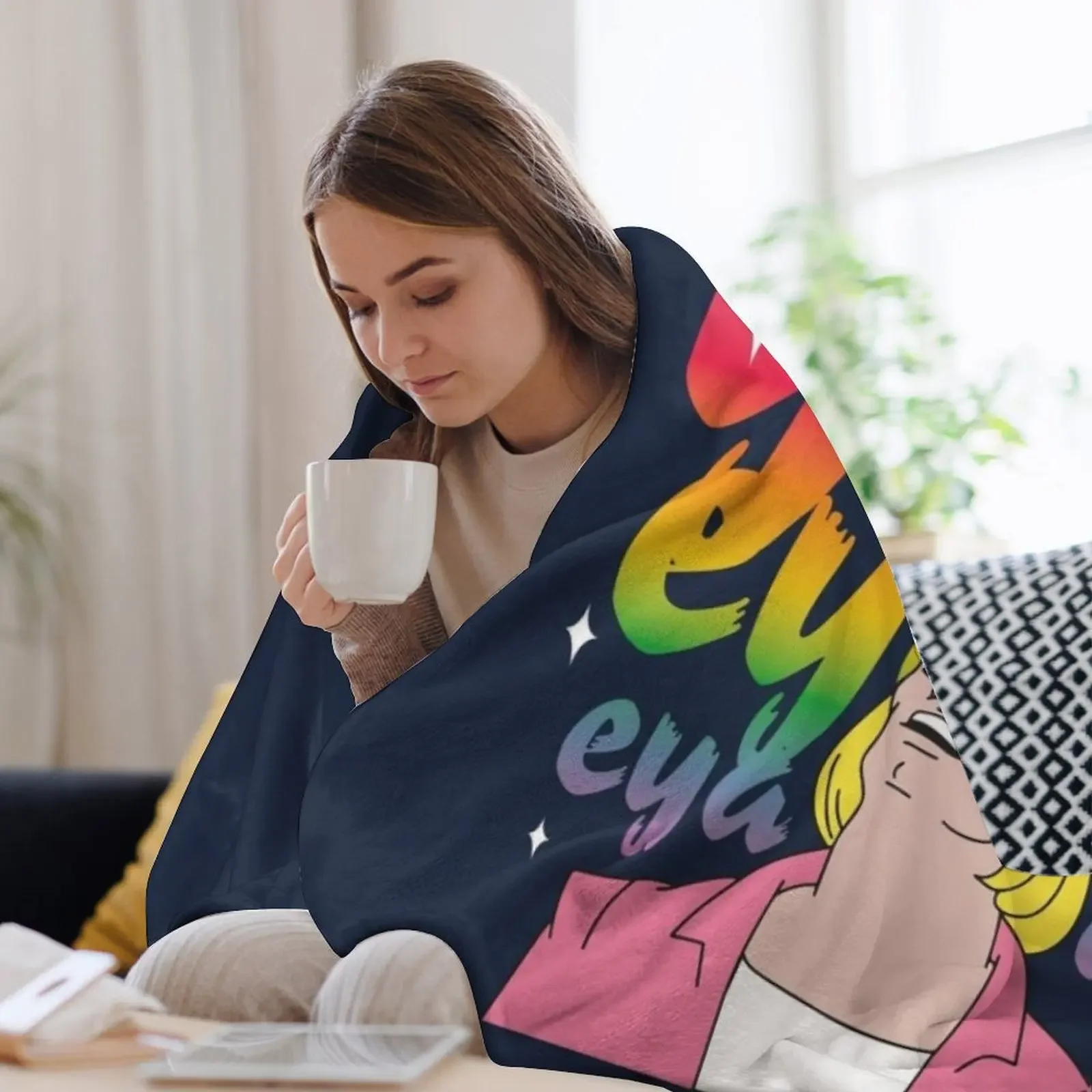 Hey ye yaa София Пищевая одеяло Винтажные мягкие плед-одеяла для кемпинга