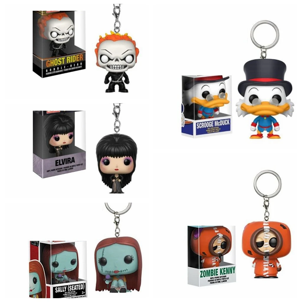 Экшн-фигурки FUNKO POP, игрушка в стиле звезды, макдак, зомби, Кенни, Тина, Белчер, эпли, Салли, сидящий чост Райдер, Эльвира, Marvel