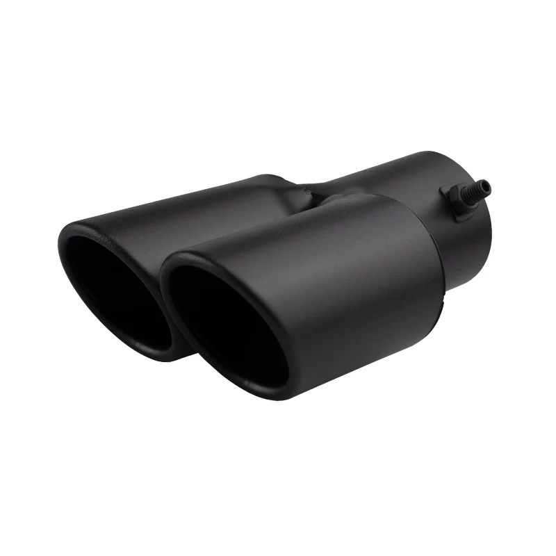 

Универсальные Двойные Насадки На Выхлопную Трубу Из Нержавеющей Стали, Цветной Глушитель