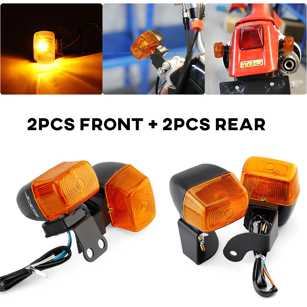 

Передние и задние указатели поворота для HONDA XR 600R 1990-2000 400R 250R 1996-2004 индикаторная лампа XR600R XR400R XR250R поворотники