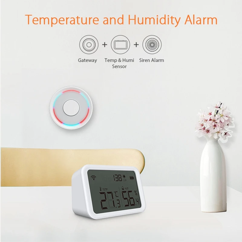 Фото Проводной шлюз Tuya ZigBee, центр умного управления, интерфейс LAN, дистанционное управление через приложение, подустройства. №4