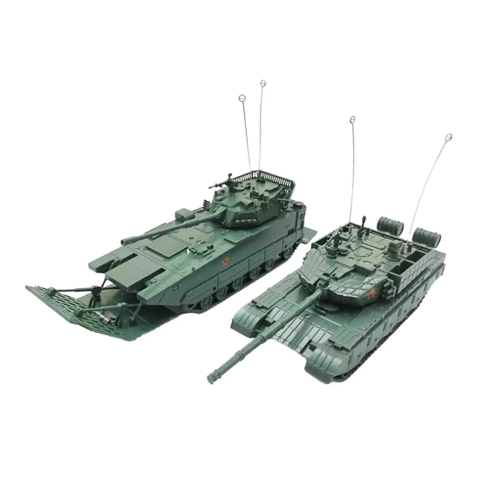 2 шт. масштаб 1:72 танк для настольного декора