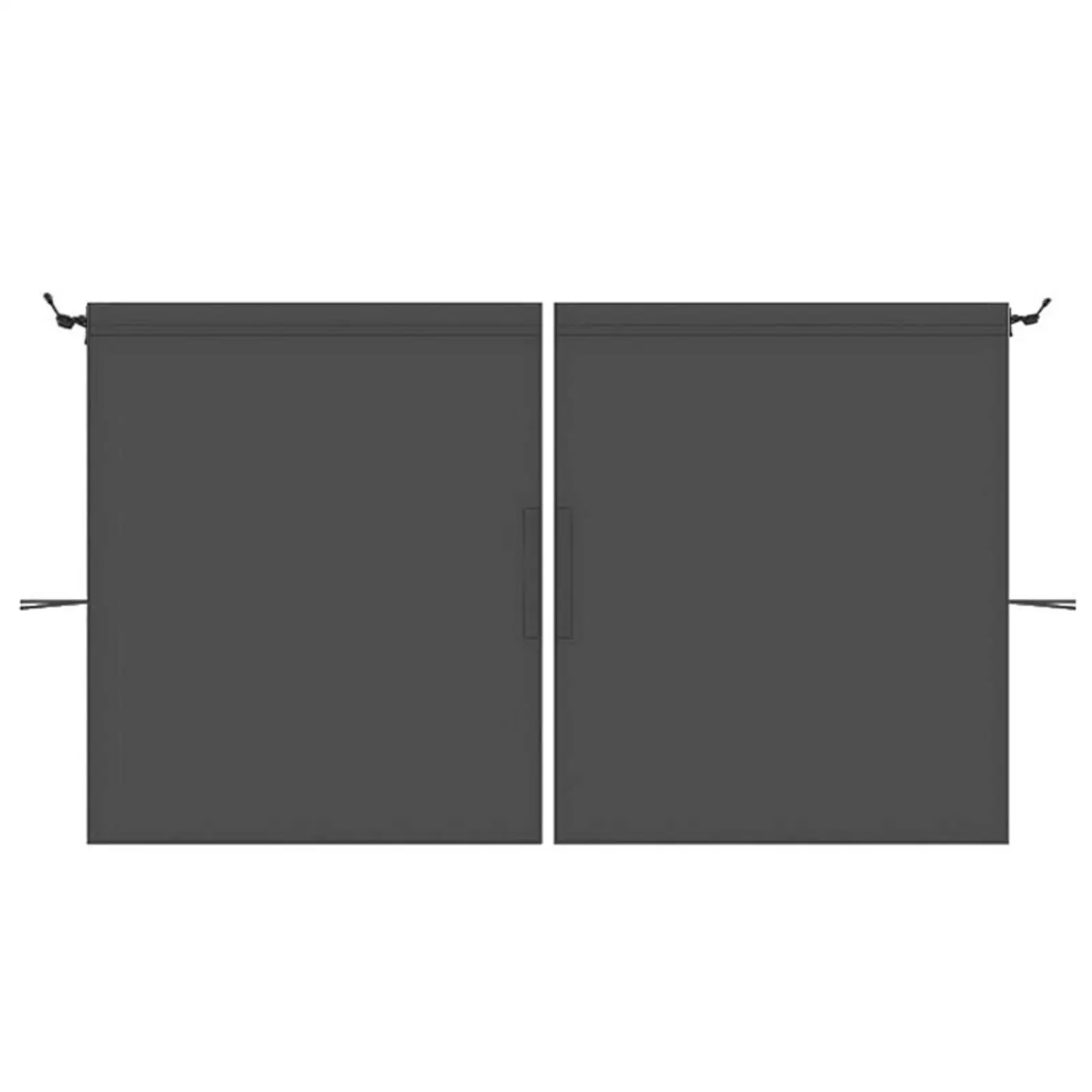 

Auto Cab Cabin Divider Curtain 190T Auto Sun Shade Curtain Black Front Rear Seat Divider Curtain Side Window Sunshade Cover For