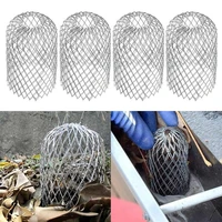 gutter guard filters 3 inch expand aluminum filter strainer stops blockage leaf drains debris drain net cover gardening tools