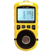 ht 1805 digitalize four in one xintest gas detector visual auditory alarm and buzzer alarm h2scoo2combustible gases oemodm