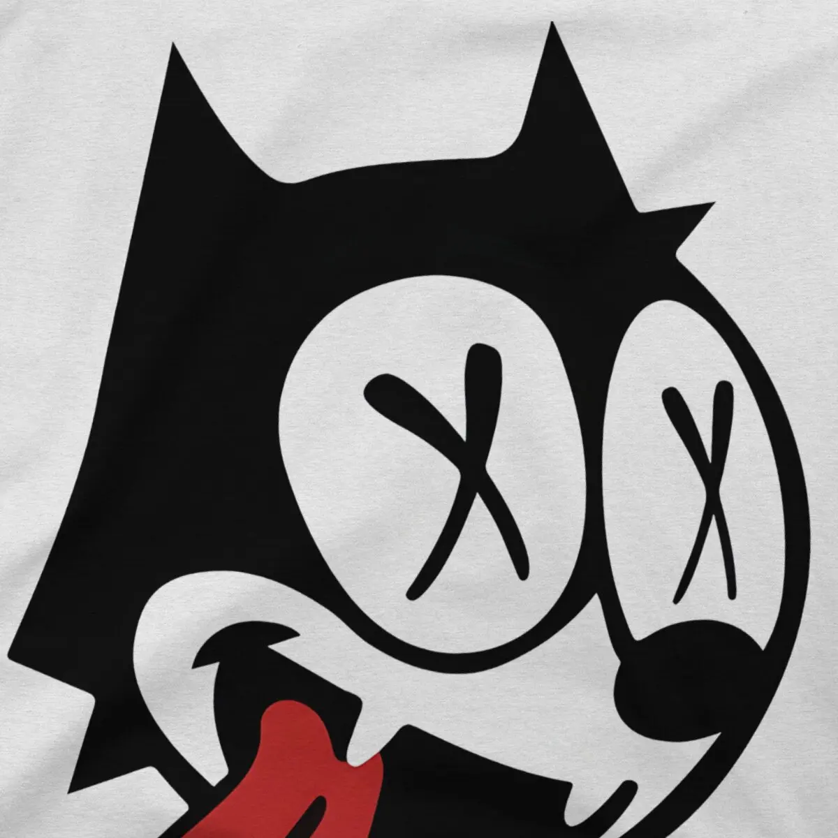 Уникальная футболка Mischievous мультяшная Повседневная Felix новинка для взрослых