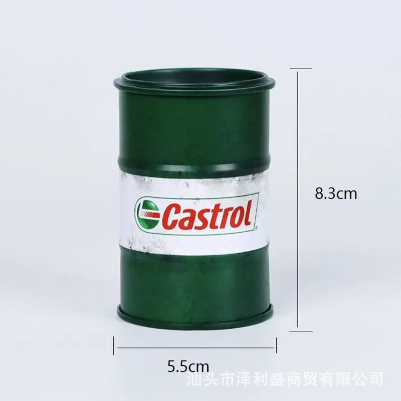 

Миниатюрная модель нефтяной бочки из металла