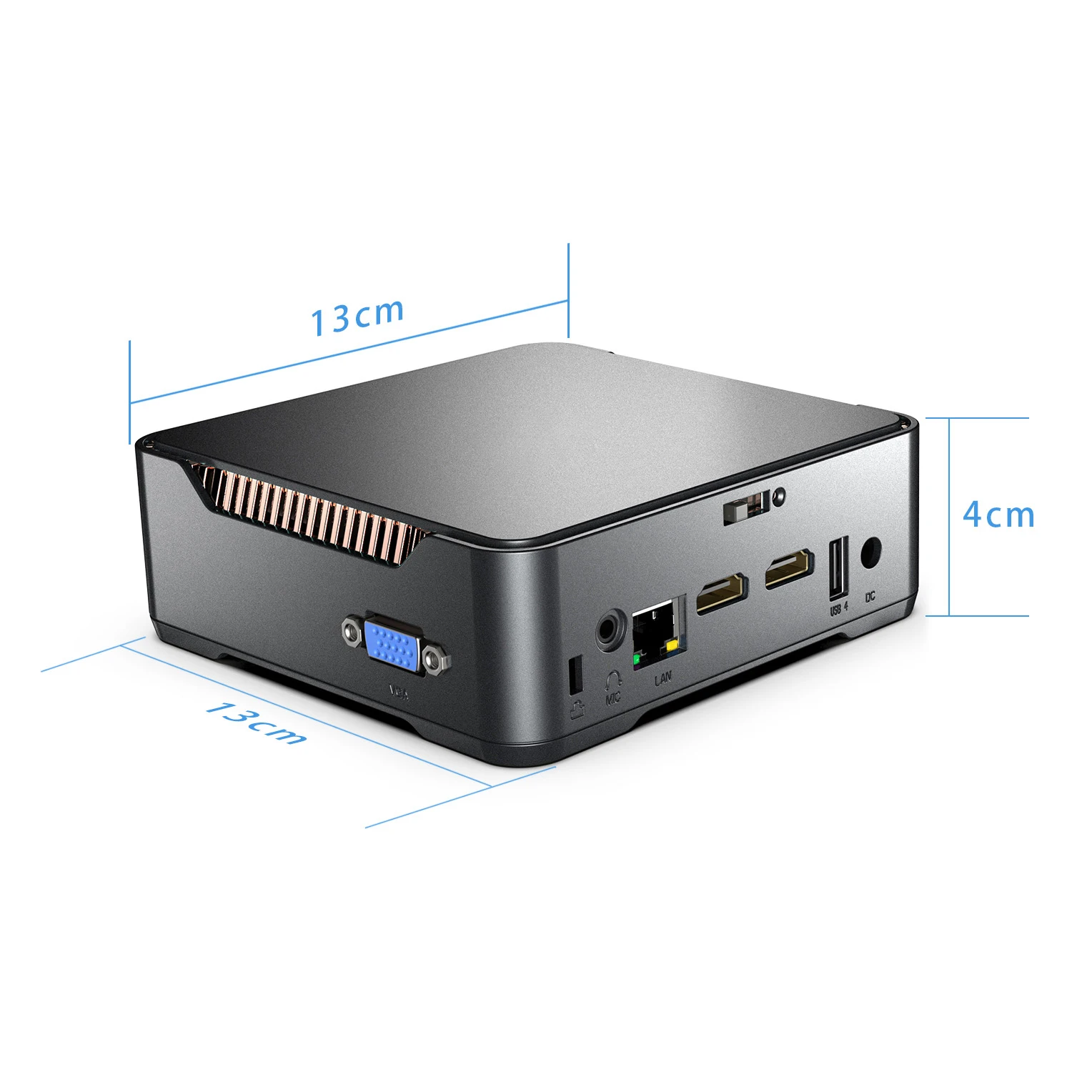 GK3V Мини-ПК DIY Игровой компьютер Intel Alder Lake N100/N95 8 ГБ 16 1 ТБ NVMe Windows 11 Pro 4K HD VGA Win