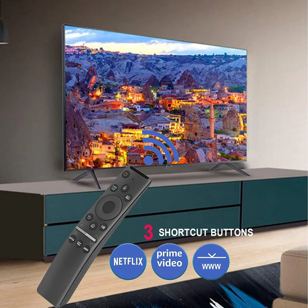 Universal Remote Control for All Samsung TV LED QLED UHD SUHD HDR LCD Frame Curved HDTV 4K 8K 3D Smart TVs