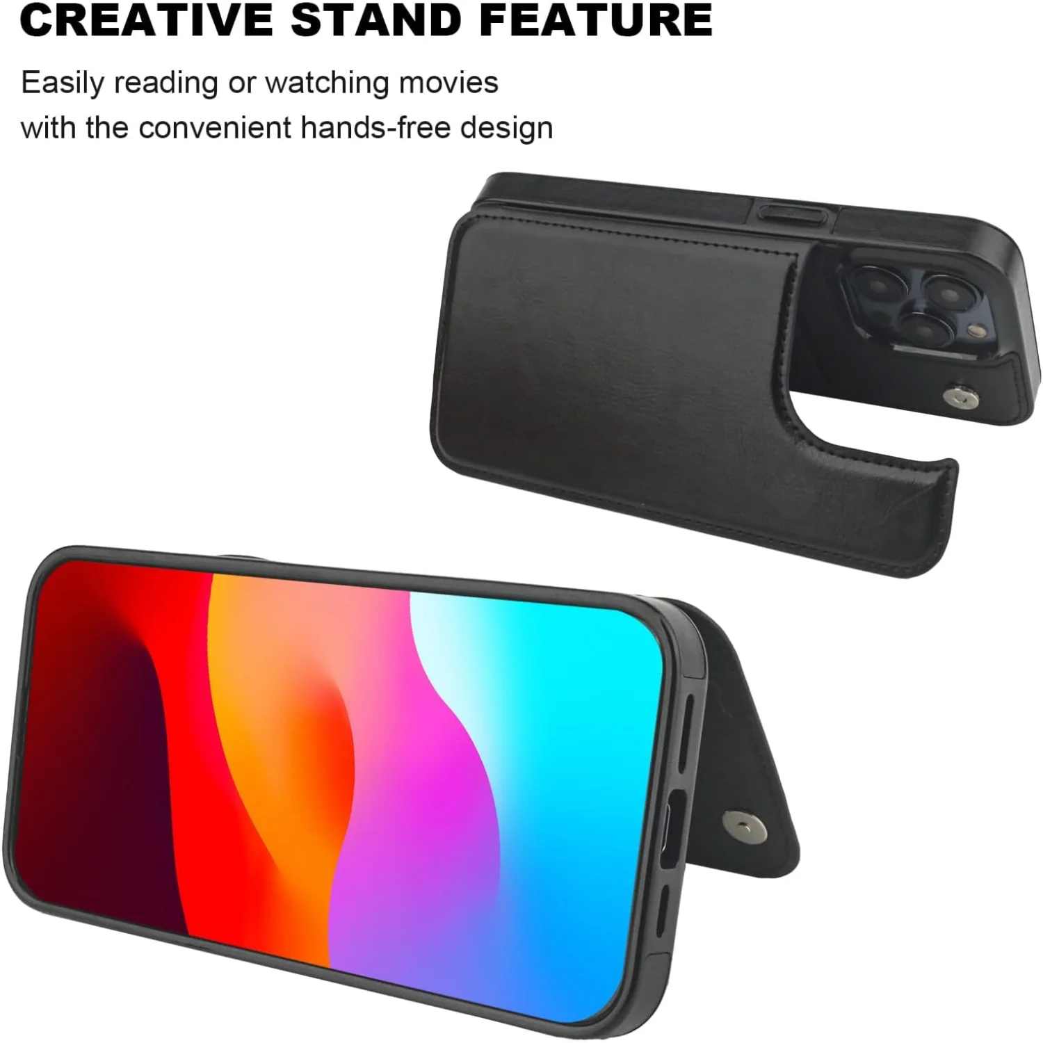 Совместим с чехлом-кошельком 15 Max держателем для карт чехлом отделениями из