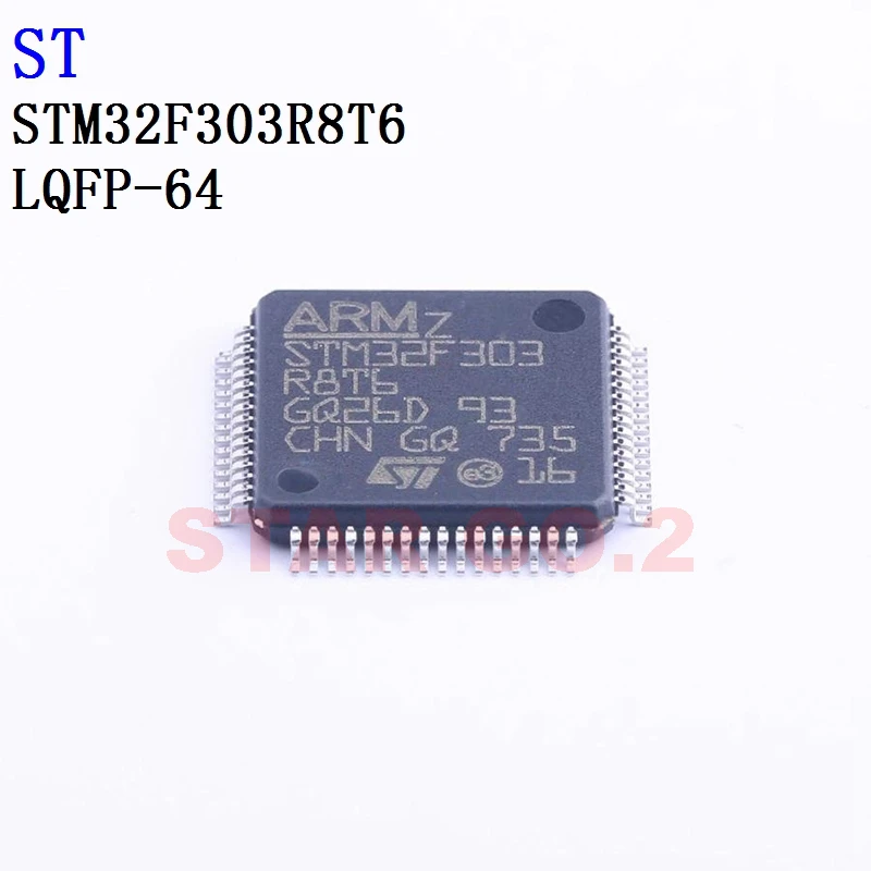 

1 шт., микроконтроллер STM32F303R8T6 LQFP-64 ST