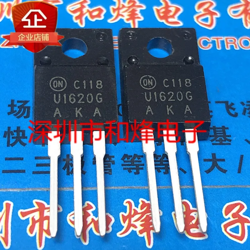 

30pcs original new U1620G MURF1620CTG TO-220F 200V 16A