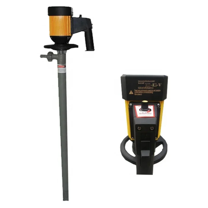 Электрический ведущий барабанный насос HD-E2-V+PPHT-1200 на 15% NAOH