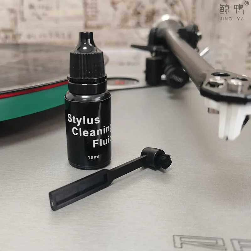 Популярный полезный Антистатическая щетка из углеродного волокна + 10 мл игла для