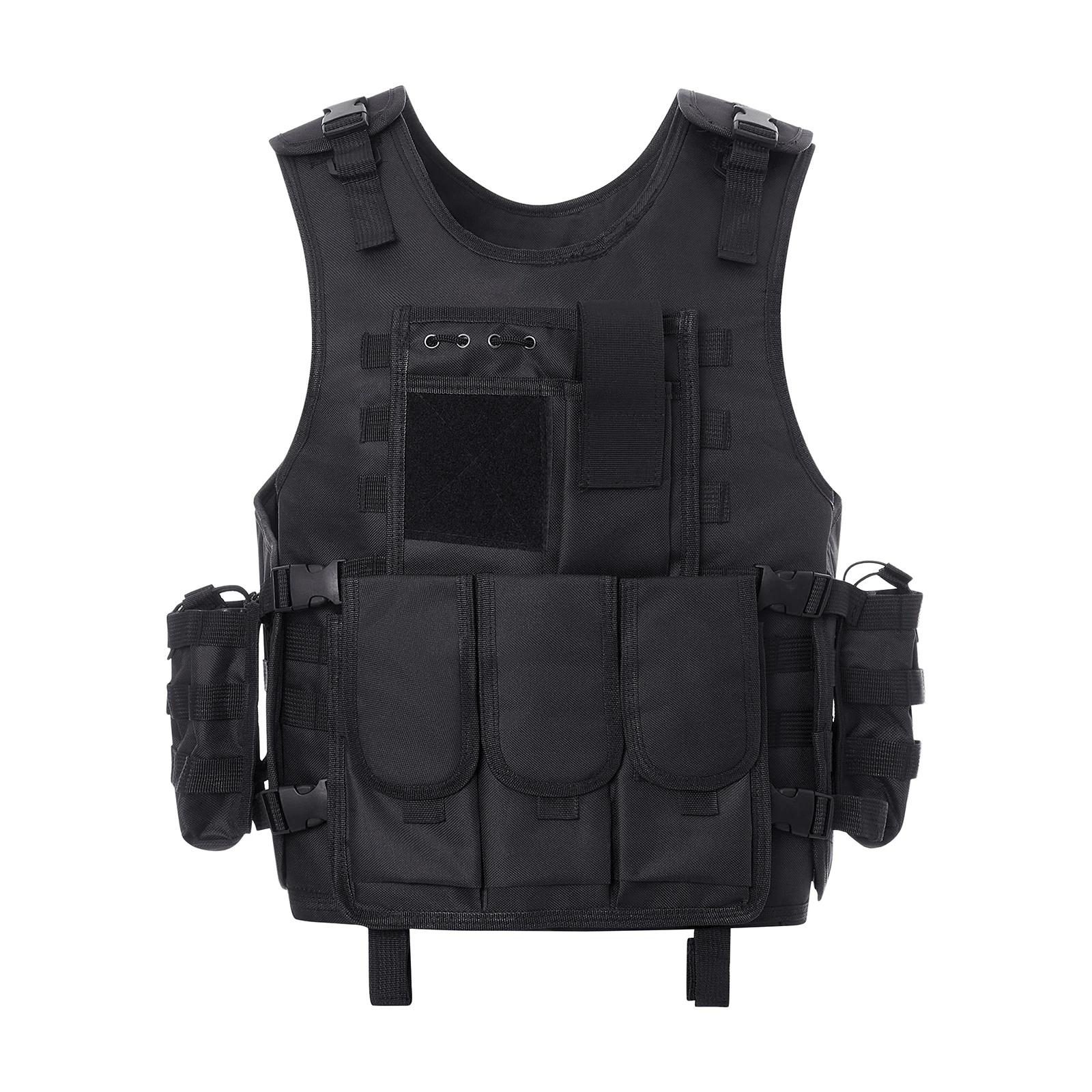 

Новинка мужской военный жилет для страйкбола Регулируемый пуленепробиваемый жилет для пейнтбола для боевых тренировок тактический жилет один размер