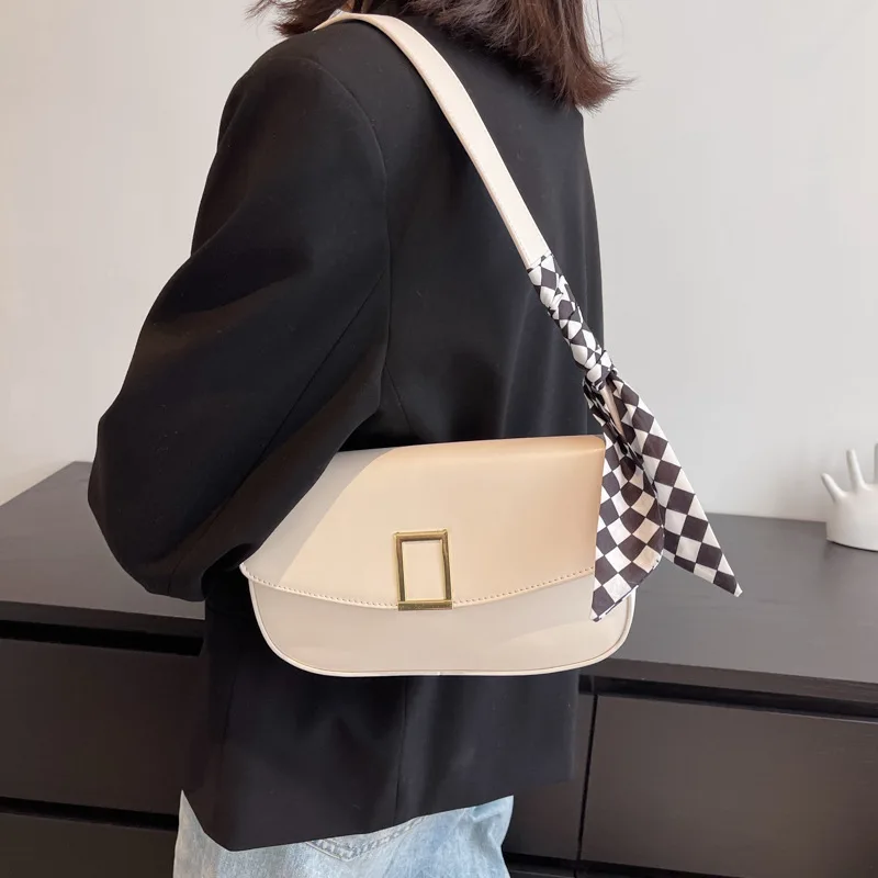 

Shoulder Bag for Women 2022 Luxury Woman Tote Bag Fashion Brand Designer Pu Leather Underarm Female Handbags Ladies Hand Bags
