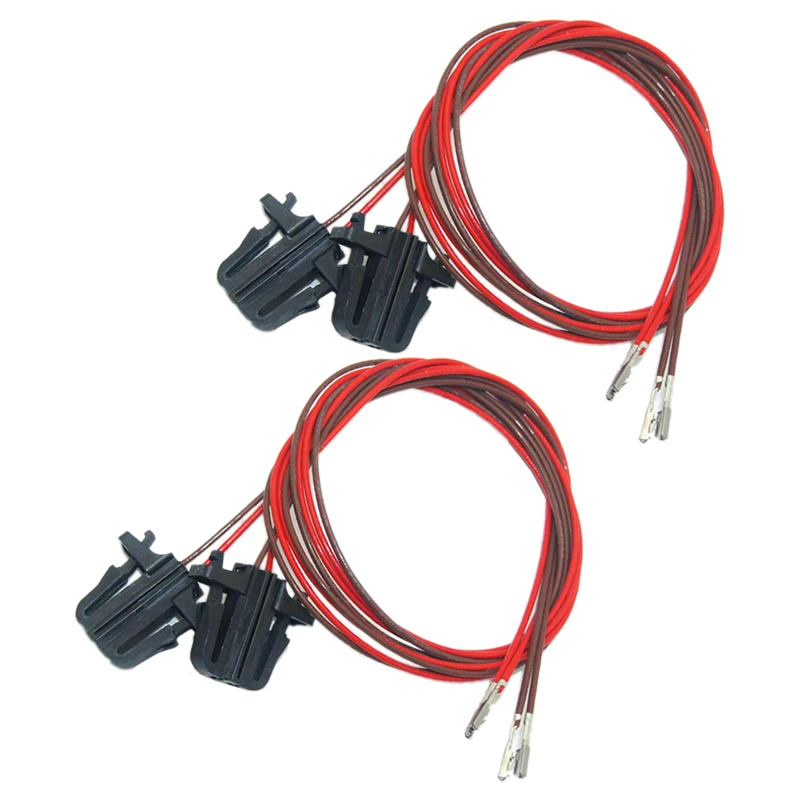 

1K0947411A 4Pcs Car LED Door Warning Light Harness Connector Wire Cable 3AD947411 3B0972702 Fit For VW Passat Jetta Skoda Seat