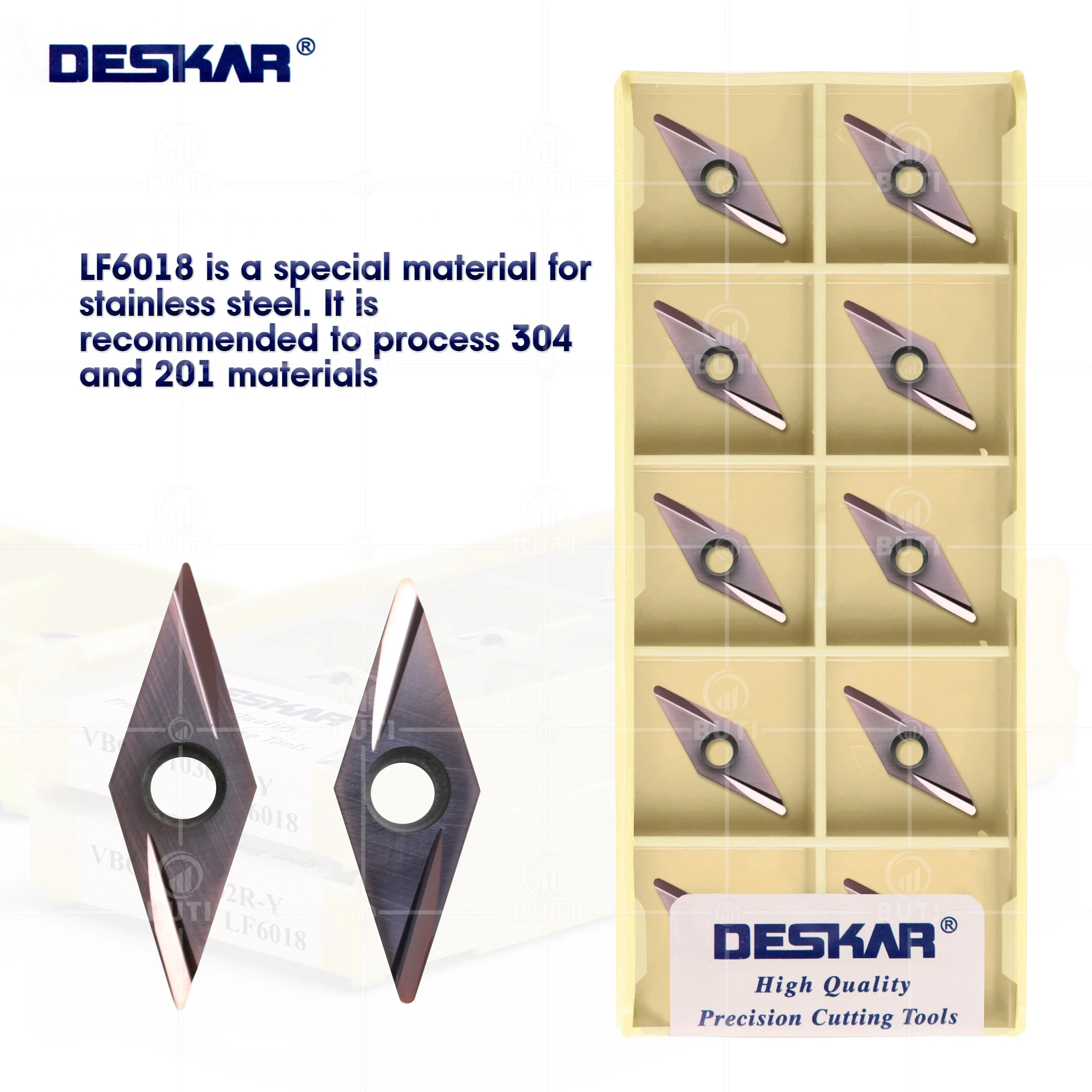 Внутренние вставки для токарного станка DESKAR