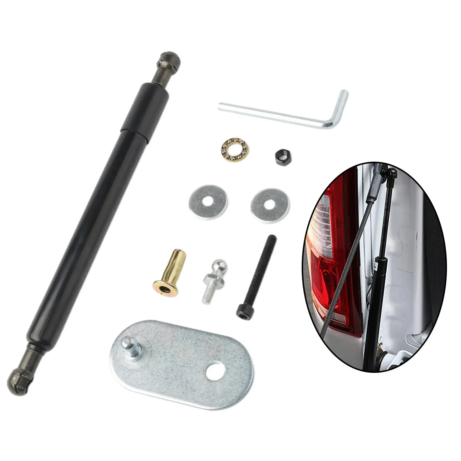 

Assist Shock Strut Tailgate Assist Shock Lift Truck Tailgate Assist for RAM 1500 2500 3500 Durable Metal