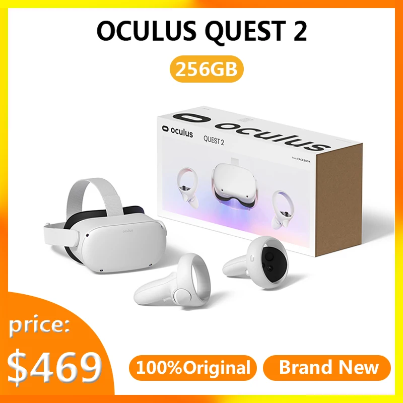Очки виртуальной реальности Oculus Quest 2 256 ГБ виртуальная реальность улучшенная