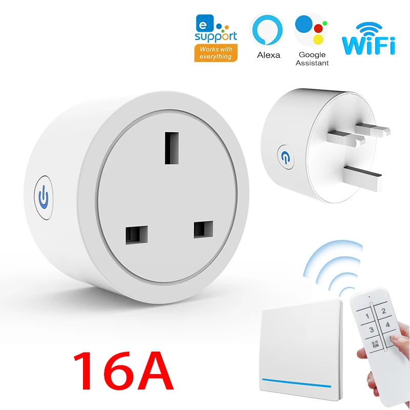 Умная розетка с поддержкой Wi-Fi/zigbee/bluetooth/mesh