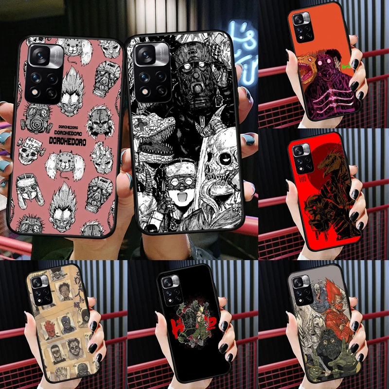 Чехол В Стиле Аниме Комикс Dorohedoro для Redmi 10 10A 10C 9 9A 9T 9C 12C для Redmi Note 12 11 Pro 10 Pro 8 9 Pro 10S 11S