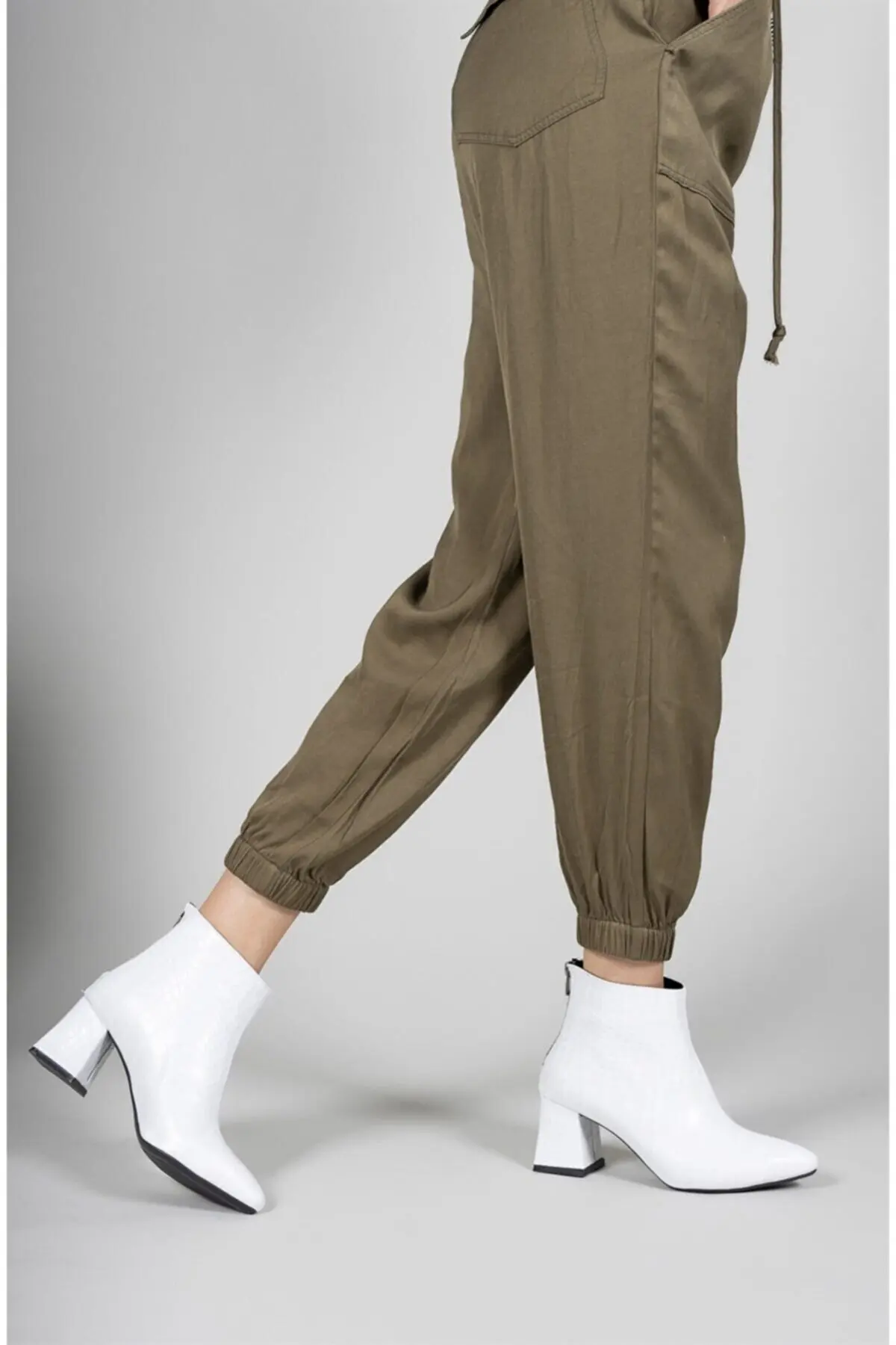 

Новинка 2022, осенне-зимняя обувь, женские ботинки, ботинки на среднем толстом каблуке для женщин, Bota Feminina 35-40 A31