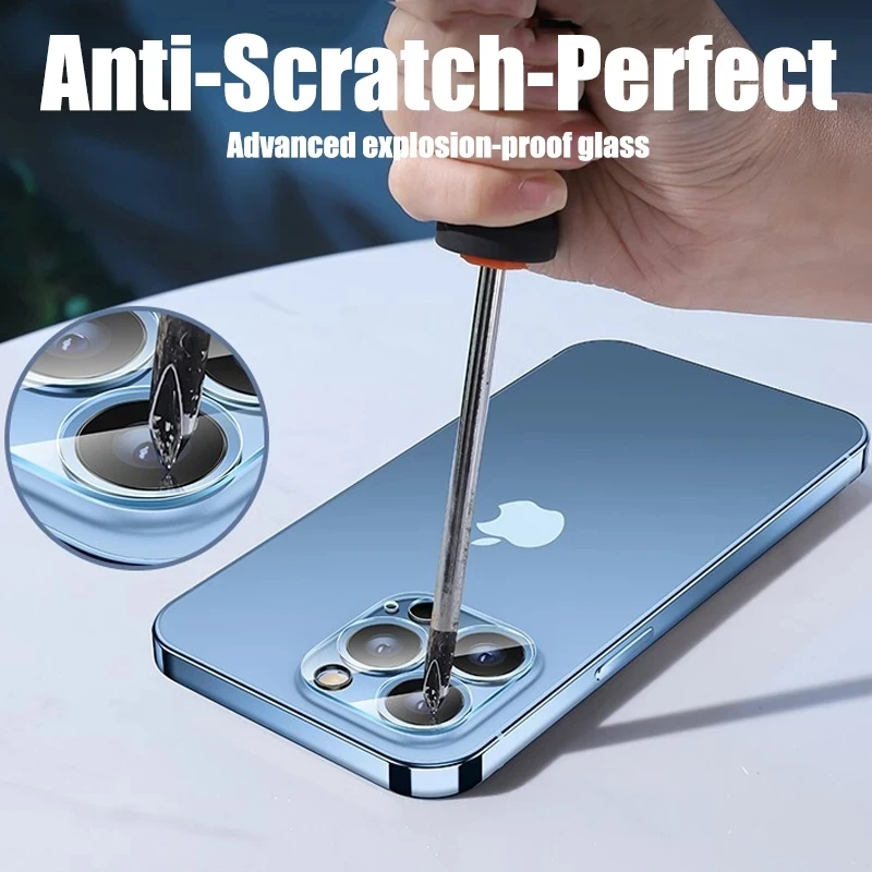 3D HD Back Camera Glass Protectors for iPhone 14 13 11 12 Pro Max Mini 14 Plus Lens Protective Glass Film on IPhone 12 13 14 XS