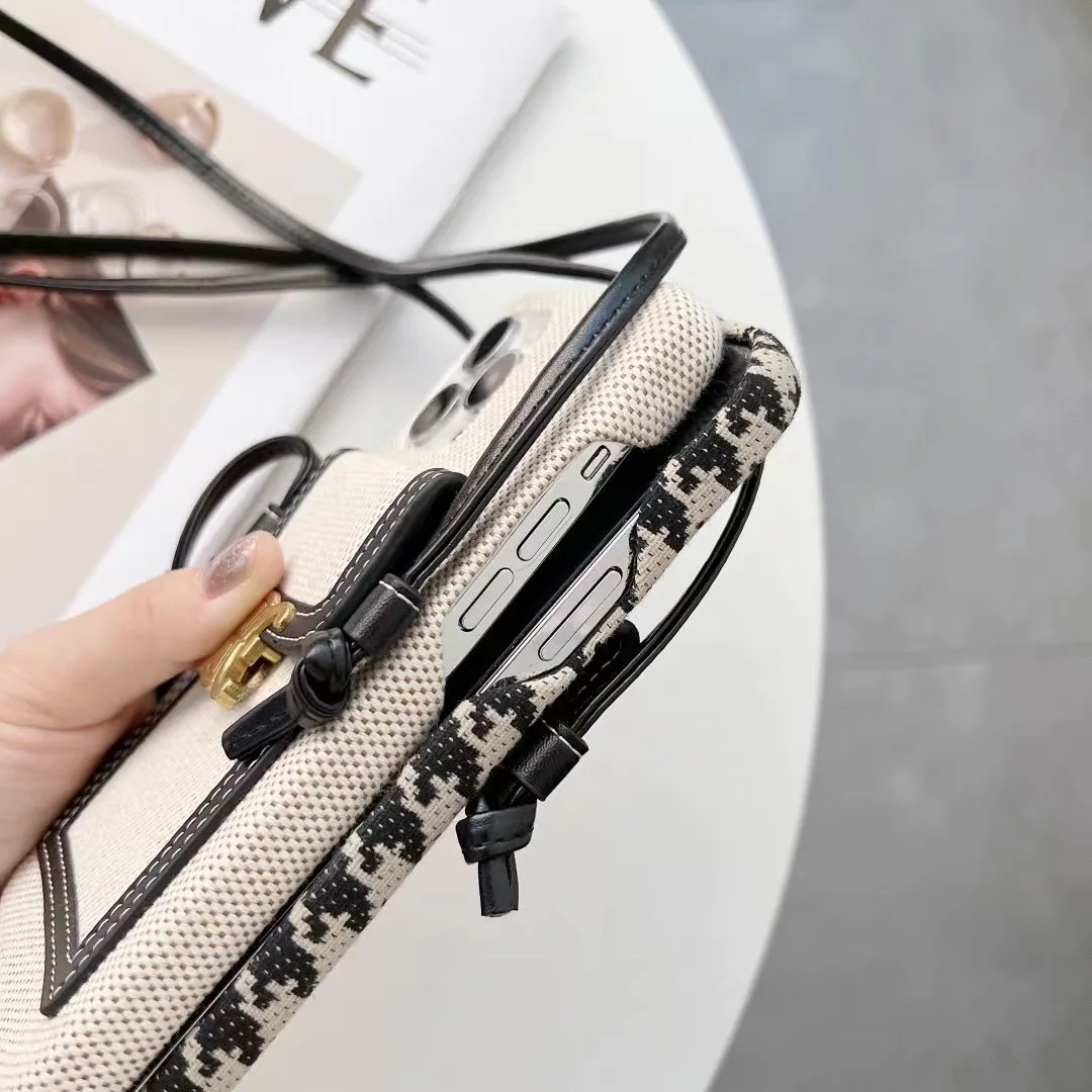 

2022 Luxury Card Wallet Crossbody Chain Bag leather phone case For iphone 13 pro max Case 12 11 Pro max Cover XS MAX 7 8 plus X