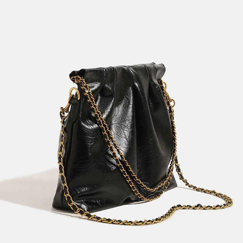 Кожаная сумка через плечо для женщин сумочки на цепочке And Bags роскошные