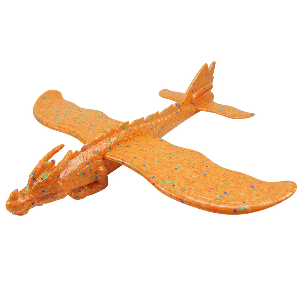 

Airplane Model Manual Throwing Flying Glider Planes Shape Plane Doll for Preschool Outdoor Playing (Random Color)
