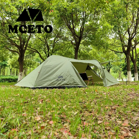 Двухслойная водонепроницаемая палатка MCETO для кемпинга
