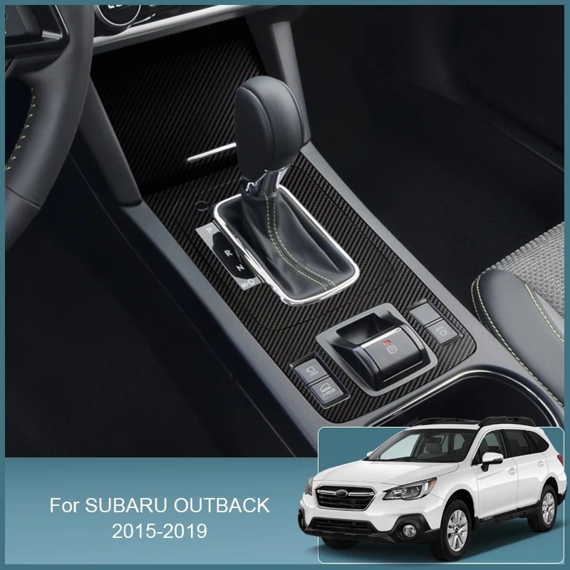 

Car Interior Sticker For Subaru Outback 2015-2019 Lifting Window Panel Decal Gear Steering Wheel Film Auto Accessories