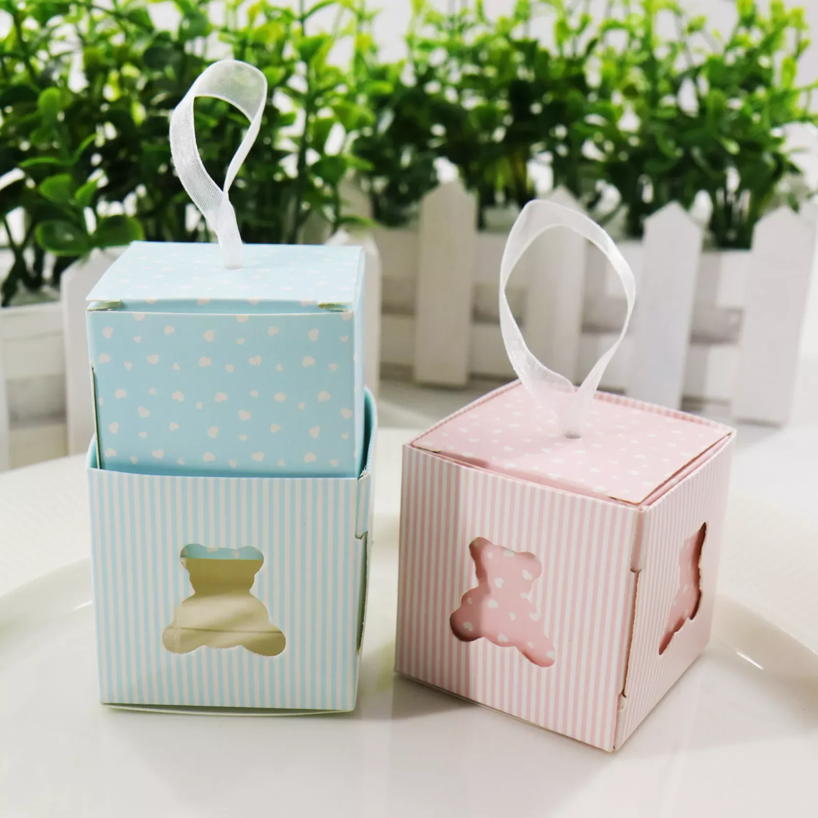 

Candy Boxes Baby Shower Party Cupcake Gift Bag Kids Party Favors Candy Box Paper Bags Birthday Wedding Decoration