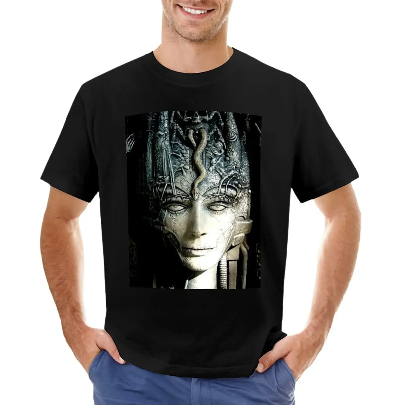 Мужская футболка с рисунком H.R Giger-Li 1 шт.