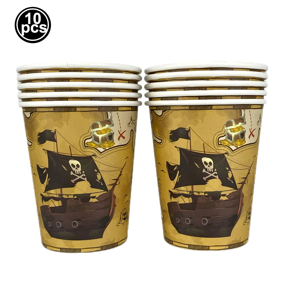 

Одноразовая посуда для пиратской вечеринки