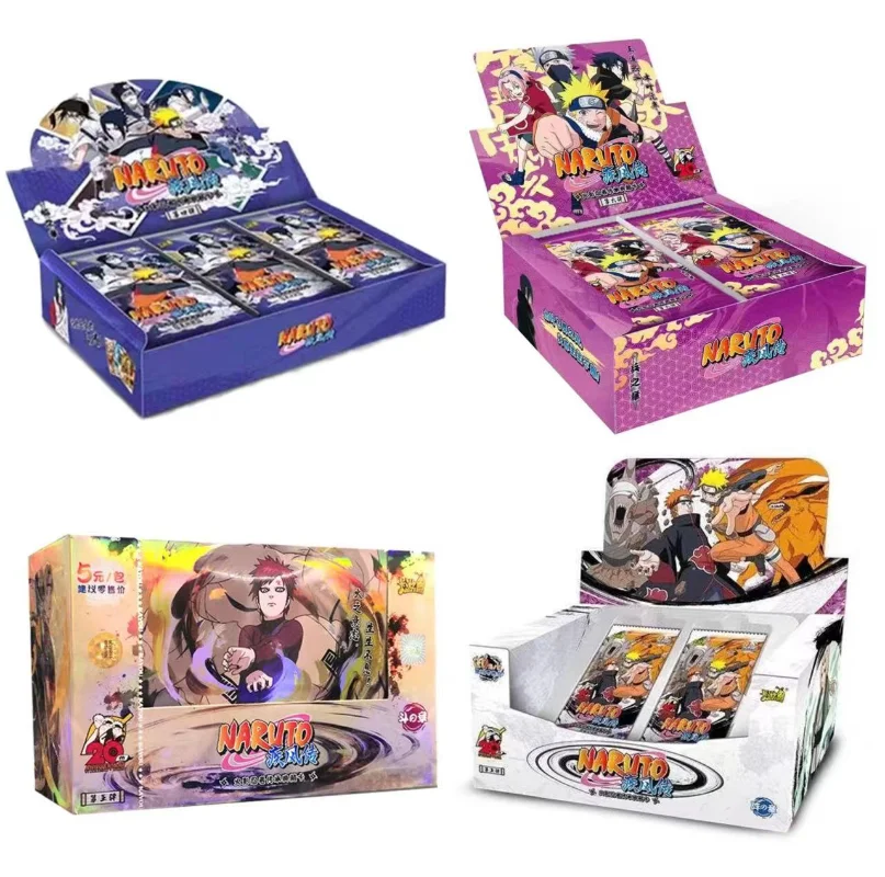 

KAYOU Genuine Naruto Cards Box Anime Figure Card Booster Pack Sasuke Collection BP Card Children's Gift Collection GameCard Gift