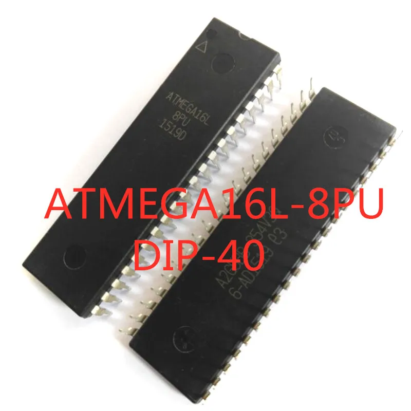 5 шт./лот 100% качественная флэш-память ATMEGA16L-8PU ATMEGA16L DIP-40 8-bit микроконтроллер чип 16K флэш-память в наличии Новый оригинал
