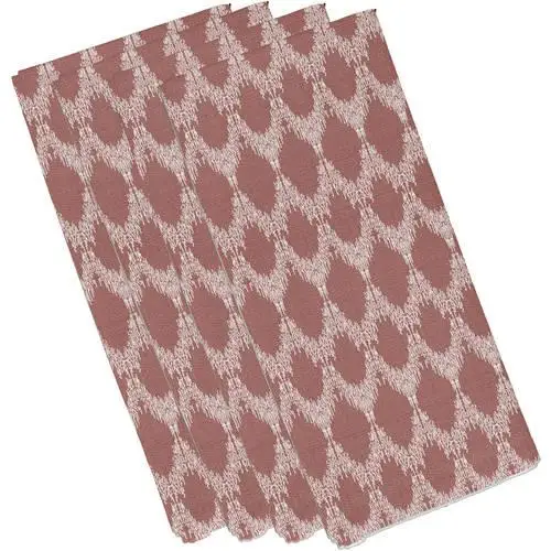 

Simply Daisy 18" x 18" Brown Westminster Napkins, Set of 4