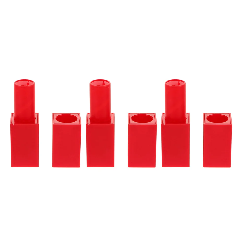 

3 Pcs Lip Balm Useful High-end Refillable Empty Tube DIY Tube for Packing Storage