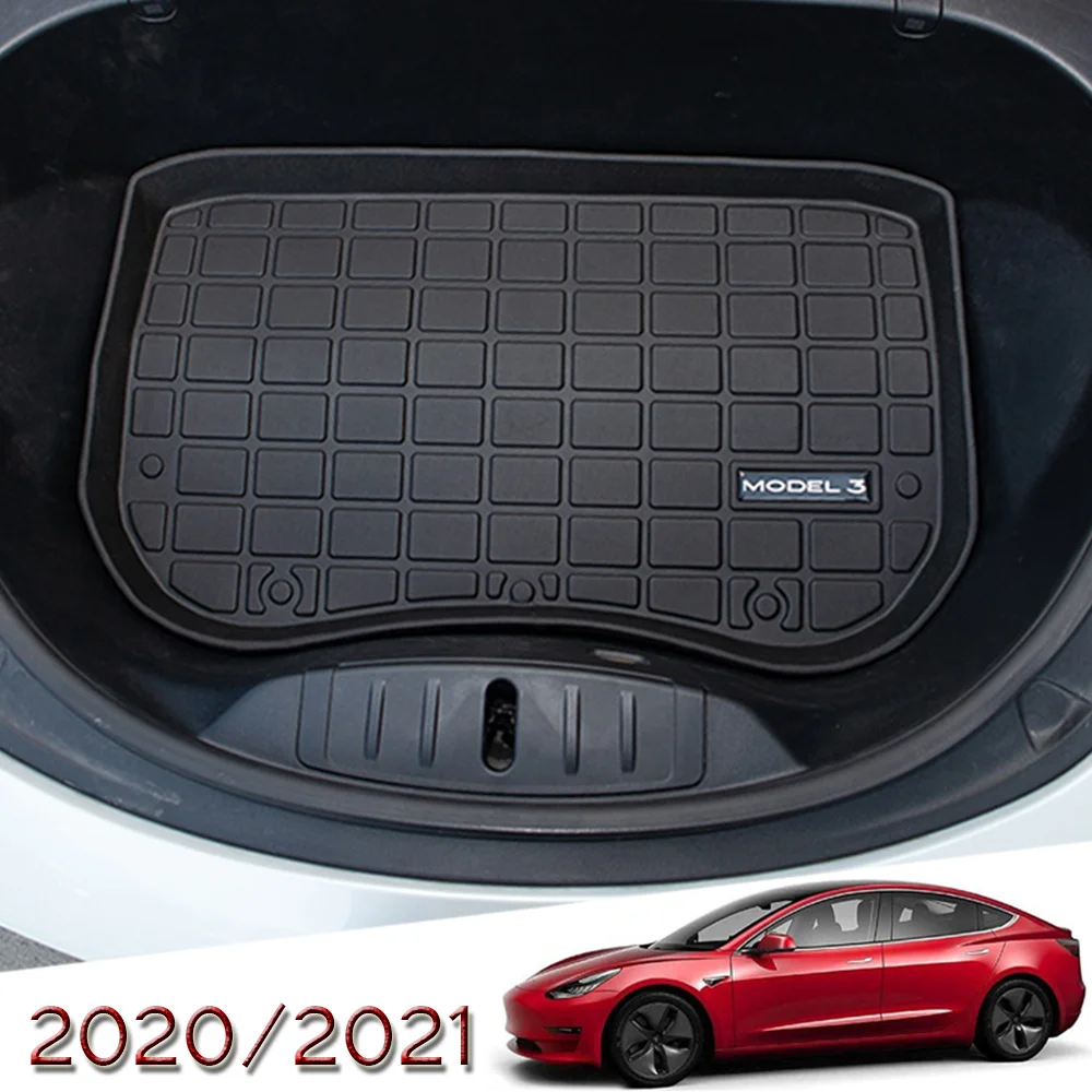 Новинка 2022 коврик для хранения переднего БАГАЖНИКА АВТОМОБИЛЯ Tesla Model 3