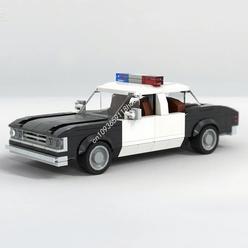263 шт. MOC Die Hard 1979 LAPD Chevroletes Impala полицейский автомобиль строительные блоки Рождественский подарок семейные развлечения DIY вдохновляет творчество (art.: 3920d1963ffbc) - 3920d1963ffbc