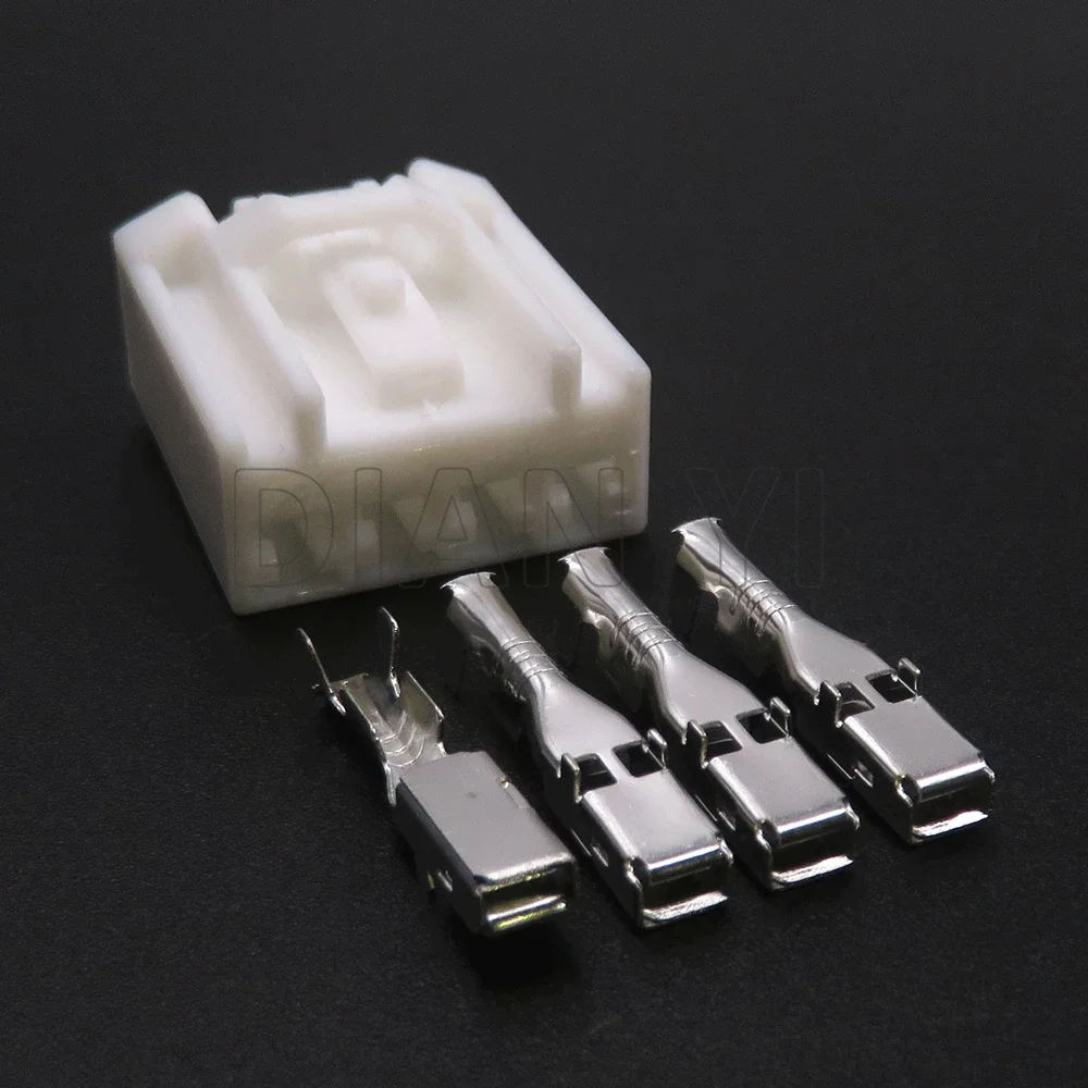 

1 комплект, 4-полосный автомобильный НЧ-динамик, звуковой сигнал, мужской и женский док-кабель, розетки переменного тока в сборе для Ford Mondeo Mazda 7183-4347